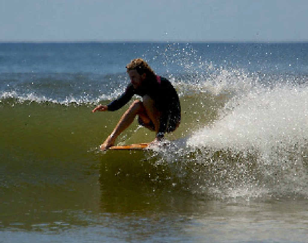 ABOVE: Mick slipping into a little stretch five. ABOVE: Mick slipping into a little stretch five.